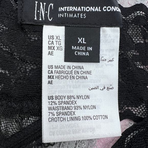 INC INTERNATIONAL CONCEPTS WOMENS LACE THONG UNDERWEAR MULTI COLOR 5 PACK XL - Picture 4 of 7